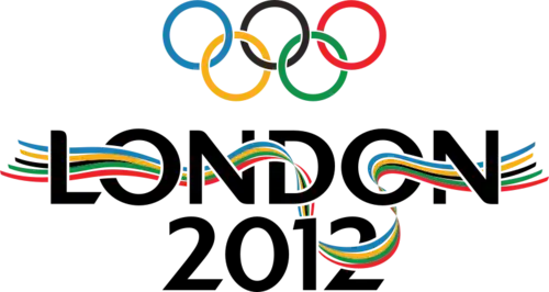 Logo des jeux olympiques de Londres de 2012.