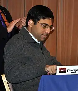 Portrait du champion en titre