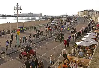 Vers la ligne d'arrivée à Brighton