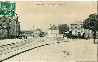 La gare de Longjumeau.