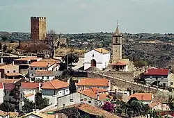 Vue sur le centre ville de Longroiva