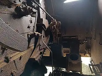 Photo d'un ancien canon allemand de la Seconde Guerre mondiale.