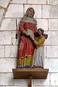 Sainte Anne et la Vierge XVIIIe et XIXe&nbsp;siècles.