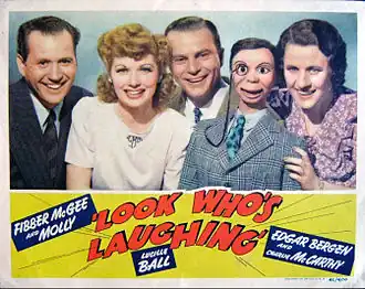 Description de l'image Look Who's Laughing lobby card.jpg.