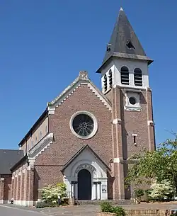 L'église en mai 2025.