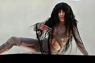 Loreen interprétant Tattoo.