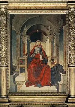 Saint Jérôme, 1485Basilique San Petronio