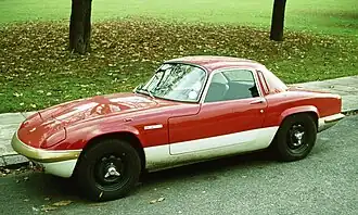 Lotus Elan coupé de 1974.