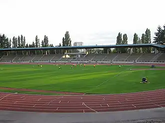 Vue du stade Léo-Lagrange.