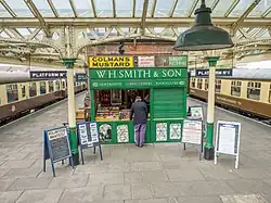 Unique quai de la gare de Loughborough Central&nbsp;(en).