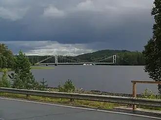 Le pont suspendu de Louhunsalmi