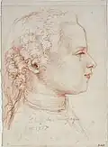Louis-Joseph Xavier, par, Pierre-Simon-Benjamin Duvivier (1757) (l'enfant a alors 6 ans).