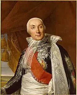 Comte Louis-Philippe de Ségur (1753-1830), officier de la révolution américaine, diplomate, grand maître des cérémonies de Napoléon&nbsp;Ier, historien, poète, membre de l'Académie française.