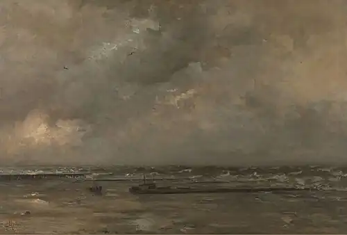 La Mer à Blankenberghe, 1871Musée des Beaux-Arts de Gand