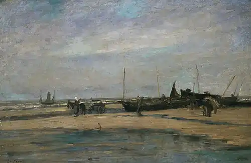 Bord de mer à La Panne, vers 1870Musée des Beaux-Arts de Gand