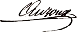 signature de Louis Auzoux