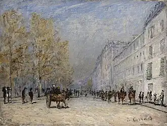 Le Cours du Midi à Lyon, XIXe siècle, musée des beaux-arts de Lyon.