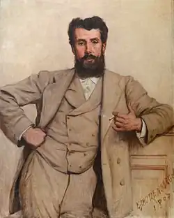 Portrait d’homme (1897), musée des Beaux-Arts de Strasbourg.