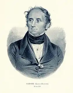 Portrait de Louis Joseph Sanson