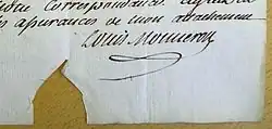 signature de Louis Monneron
