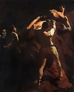 Prométhée enchaîné, 1897, Narbonne, musée d'Art et d'Histoire.