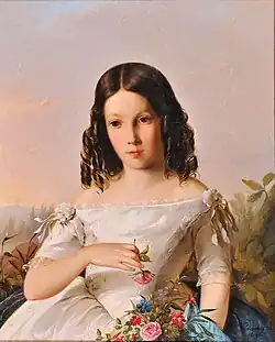 Louis Lasalle - Portrait de la princesse Saltykova