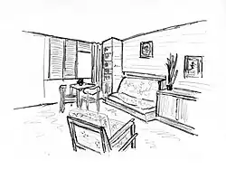 Appartement type, 1947