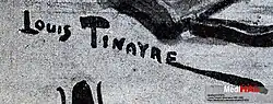 signature de Louis Tinayre