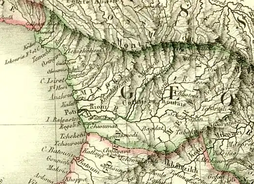 Carte générale de la Turquie d'Asie