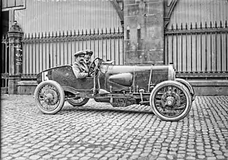 Au Grand Prix automobile de France 1922.