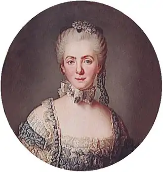 Louise-Marie de Bourbon, vers 1760.