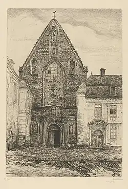 Louise Danse, L'abbaye de la Cambre, Bibliothèque Royale de Belgique