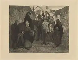 Louise Danse, Un pèlerinage, Bibliothèque Royale de Belgique