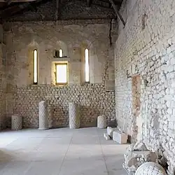 Intérieur de la chapelle.