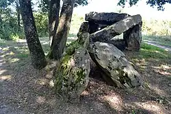 Pierre couverte des Friches du Corbeau