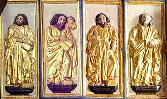 Les 4 évangélistes de la chaire