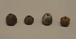 Fusaïoles étrusques.