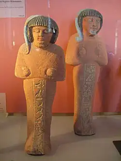 Ouchebtis du prince Khâemouaset, fils de Ramsès II