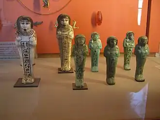 Ouchebtis du prince Khâemouaset, fils de Ramsès II