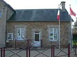 L'ancienne mairie.