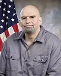 John Fetterman, sénateur depuis 2023.