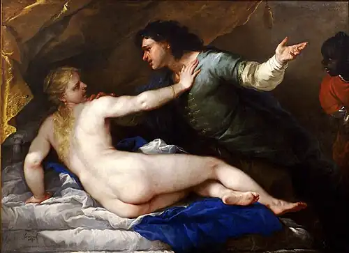 Tarquin et Lucrèce, 1663 – Musée de Capodimonte, Naples.