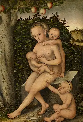 Charité1537-40Lucas Cranach l'Ancien