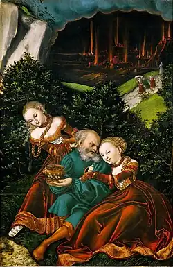 Loth et ses filles1528, Vienne