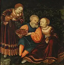 Loth et ses filles1528, Cobourg