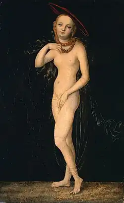 Vénus, vers 1530 – Musée Herzog Anton Ulrich, Brunswick.