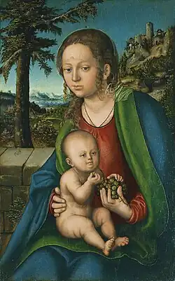 Madone à la grappe1509, Thyssen-Bornemisza