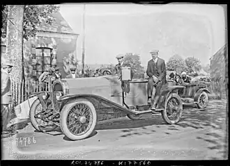 Lucien Chenard sur Chenard et Walcker (Le Mans, 22 mai 1922).