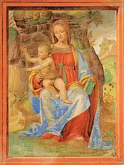 Bernardino Luini, Madone.