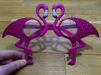 Lunettes fantaisie (XXIe&nbsp;siècle).